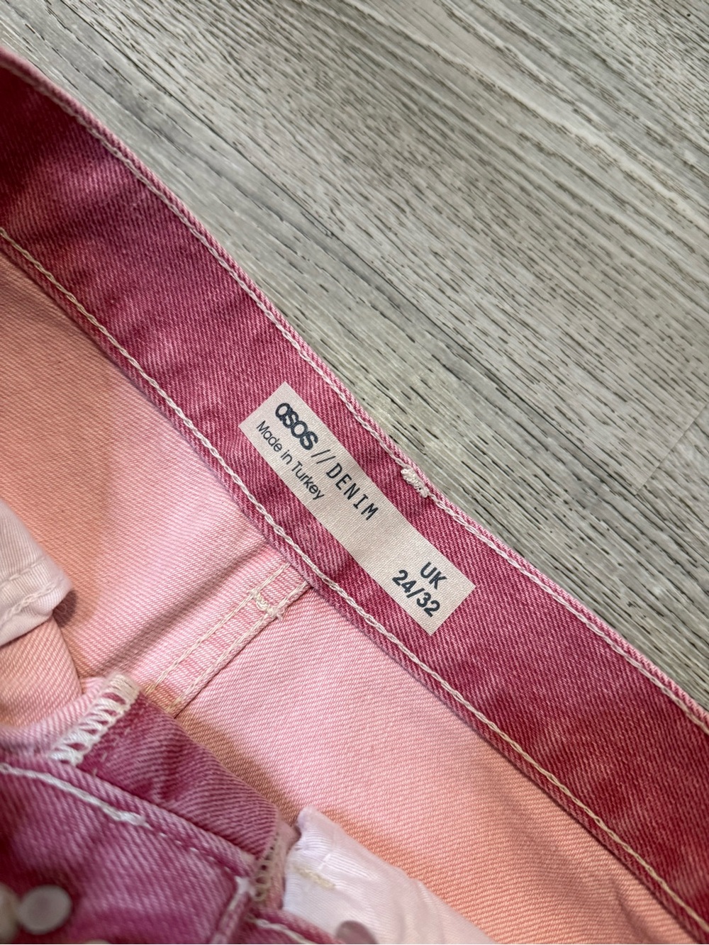 •ASOS• HIGH RISE STRAIGHT JEANS - Picture 5 of 6